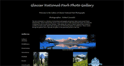 Desktop Screenshot of glacierparkphotos.com